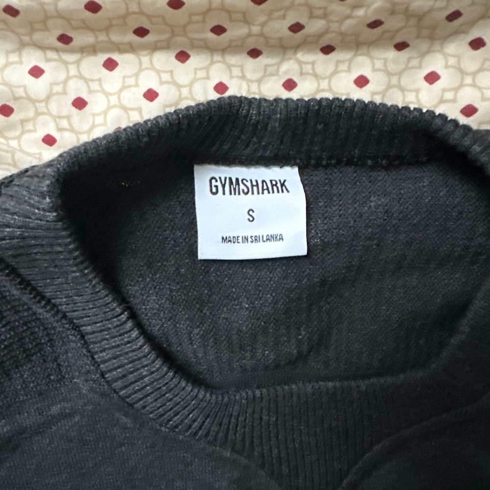 Gymshark Men's Charcoal Crewneck Sweater